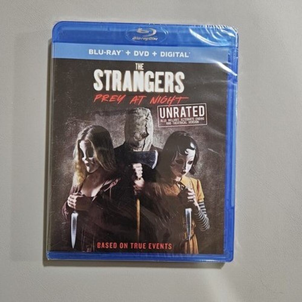 The Strangers: Prey at Night - Blu-ray + DVD + Digital UNRATED - New/Sealed